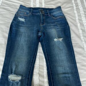 New York & Co Soho Distressed Jeans